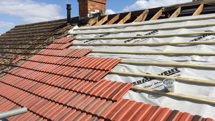 New roof installation in Preston Drove, Brighton